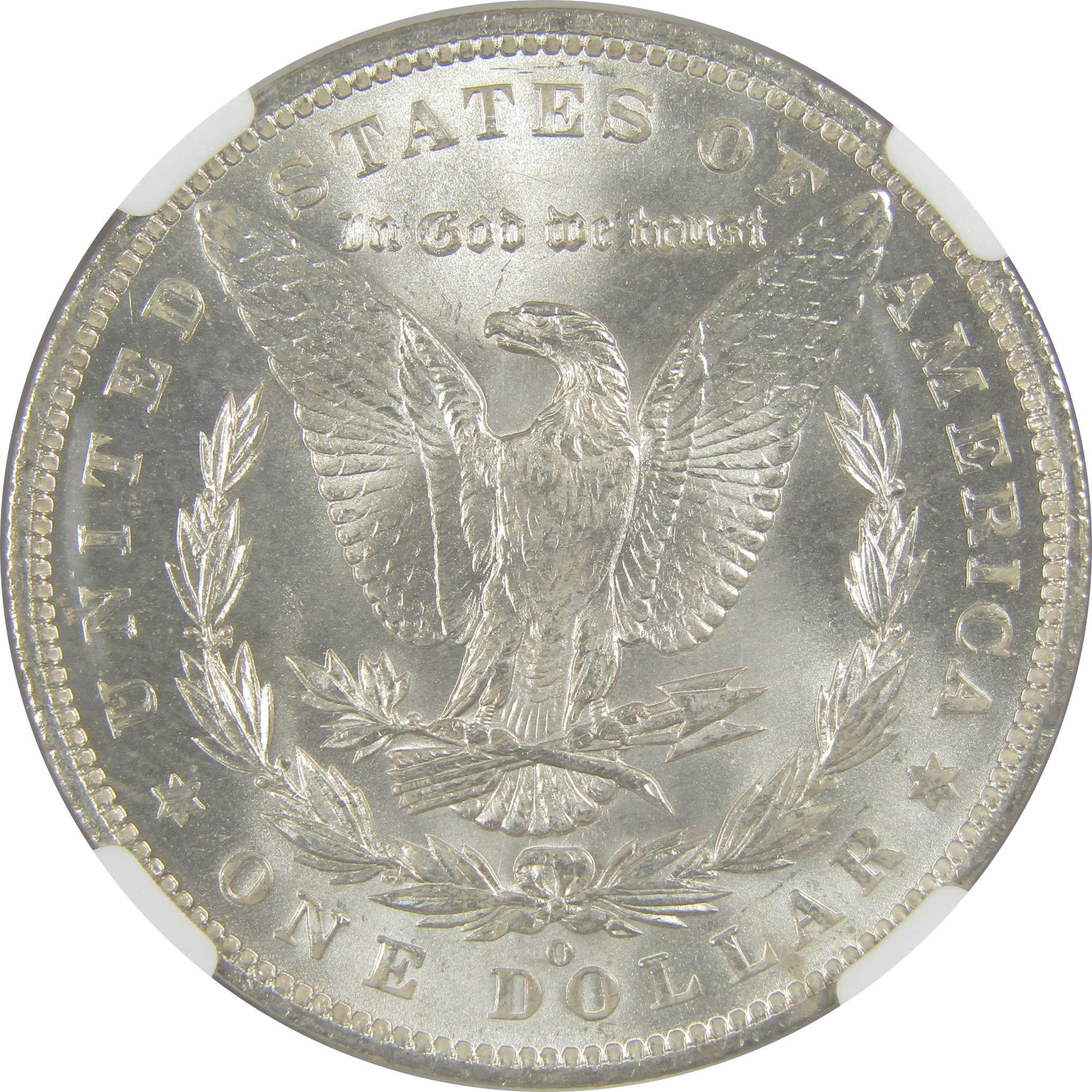 1885 O Morgan Dollar MS 67 NGC Silver Uncirculated $1 Coin SKU